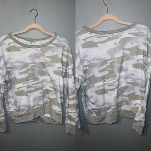 WHITE BIRCH White Camo Long Sleeve